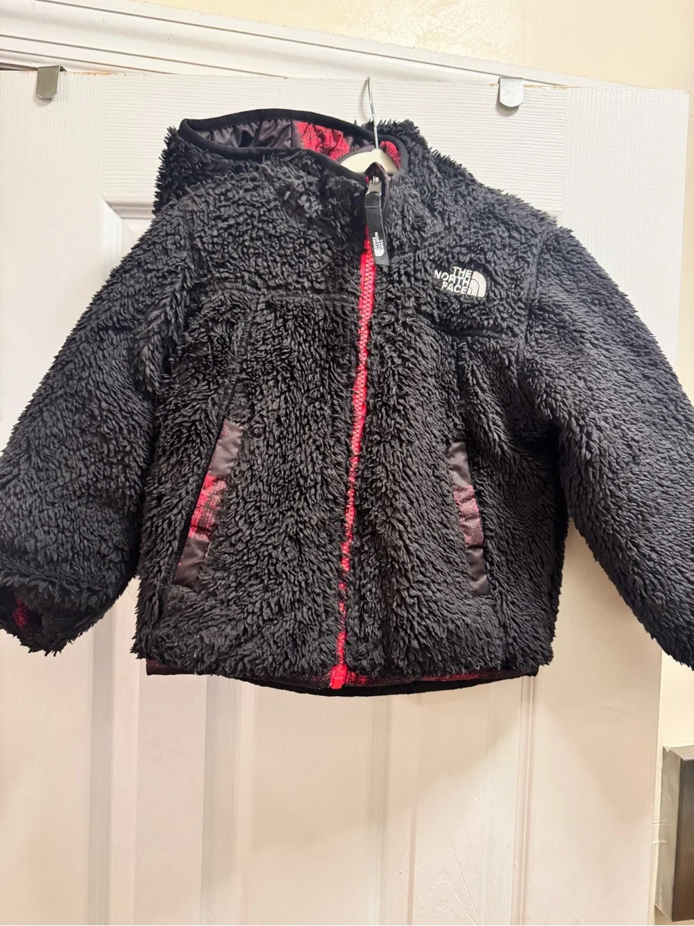 The North Face Kids' Jacket in Black and Red